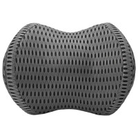 Produktbild för Nackkudde Grå Minneskum 31 x 22 x 13 cm