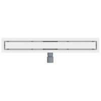 Produktbild för 2 i 1 Duschavlopp Silver 70 cm Rostfritt Stål 304