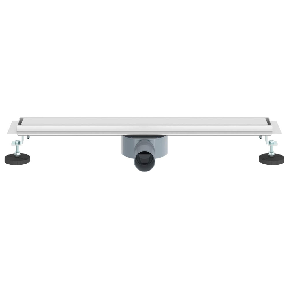 Produktbild för Duschavlopp 2-i-1 med 360° Siphon Silver 60 cm