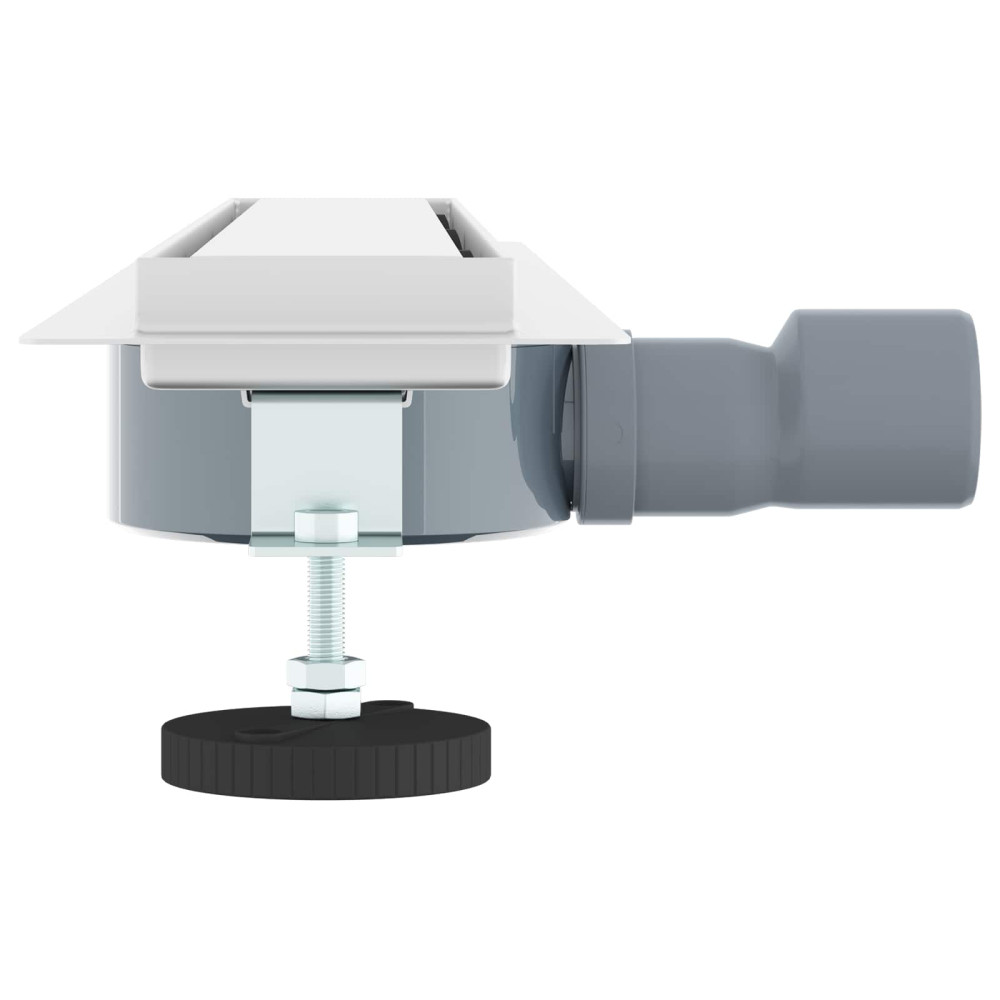 Produktbild för Duschavlopp 2-i-1 med 360° Siphon Silver 60 cm