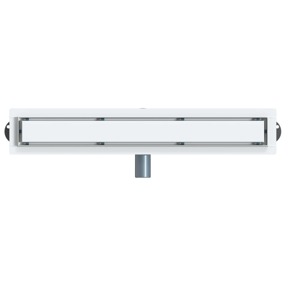 Produktbild för Duschavlopp 2-i-1 med 360° Siphon Silver 60 cm