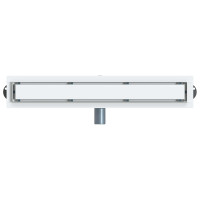 Produktbild för Duschavlopp 2-i-1 med 360° Siphon Silver 60 cm