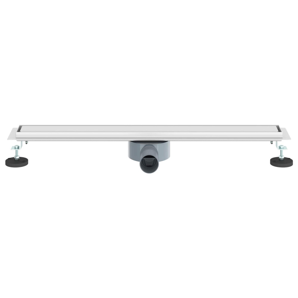 Produktbild för Duschavlopp 2-i-1 med 360° Siphon Silver 70 cm