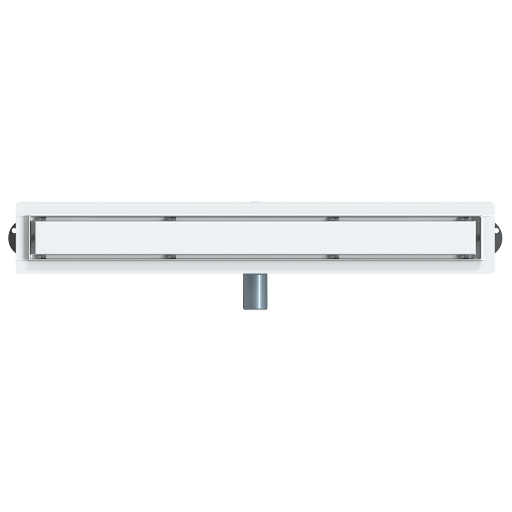 Produktbild för Duschavlopp 2-i-1 med 360° Siphon Silver 70 cm