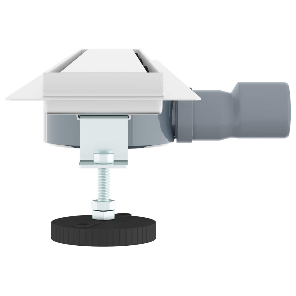 Produktbild för Duschavlopp 2-i-1 med 360° Siphon Silver 80 cm