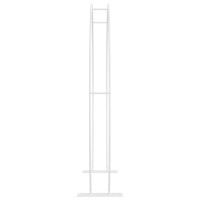 Produktbild för Bröllopsbåge Vit 223 x 45 x 201 cm Stål