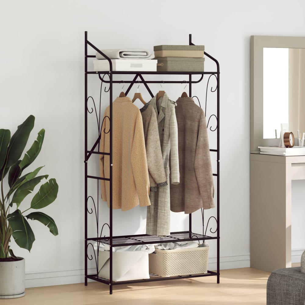 Produktbild för Öppen garderob Enfärgad 78 x 36 x 158 cm
