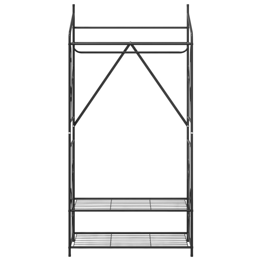 Produktbild för Öppen garderob Enfärgad 78 x 36 x 158 cm