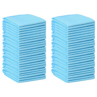 Produktbild för Icke-vävd tyg för husdjurs träning pad 50 pcs 60 x 45 cm