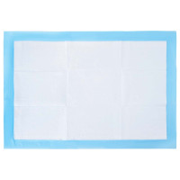 Produktbild för Icke-vävd tyg för husdjurs träning pad 50 pcs 90 x 60 cm