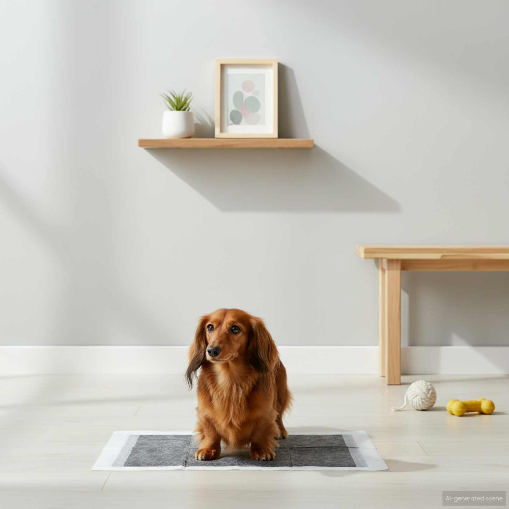 Produktbild för Icke-vävd tyg för husdjurs träning pad 100 pcs 45 x 33 cm