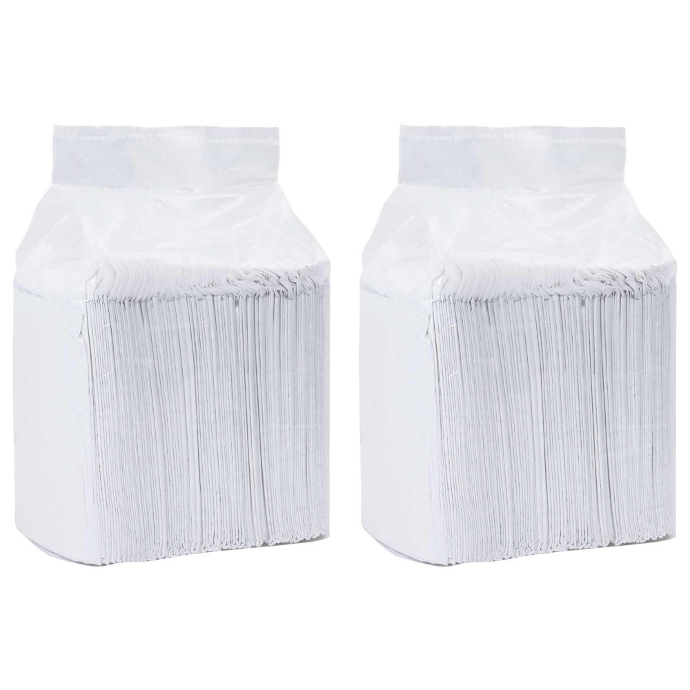 Produktbild för Icke-vävd tyg för husdjurs träning pad 100 pcs 45 x 33 cm