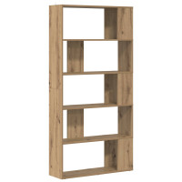 Produktbild för Bokskåp Artisan Ek 80 x 24 x 159 cm Konstruerat trä