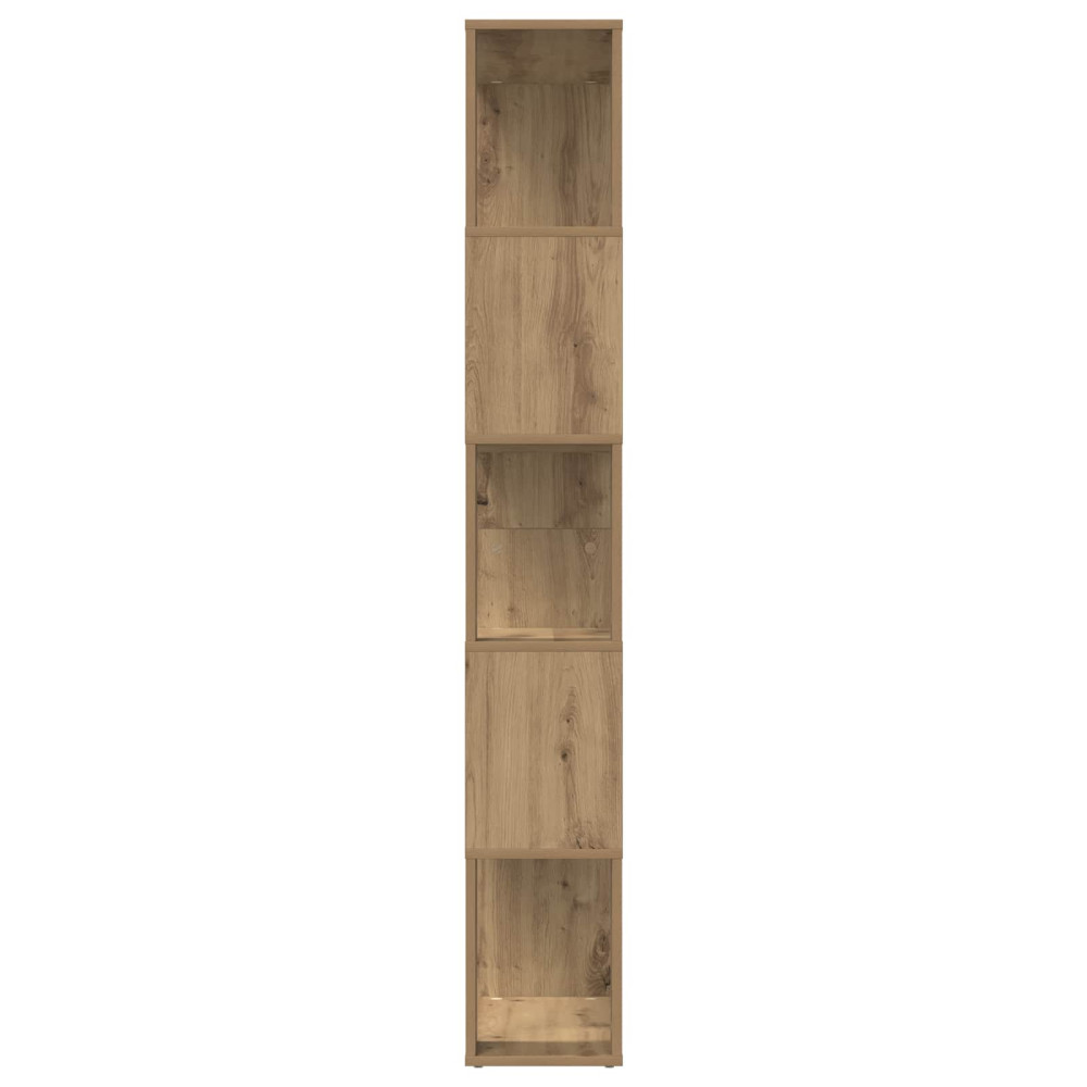 Produktbild för Bokskåp Artisan Ek 80 x 24 x 159 cm Konstruerat trä