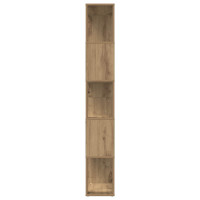 Produktbild för Bokskåp Artisan Ek 80 x 24 x 159 cm Konstruerat trä
