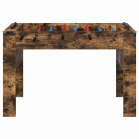 Produktbild för Foosballbord Rökt ek 125 x 60,5 x 80 cm Konstruerat trä