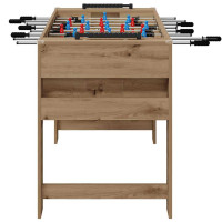 Produktbild för Foosballbord Artisan Ek 125 x 60,5 x 80 cm Konstruerat trä