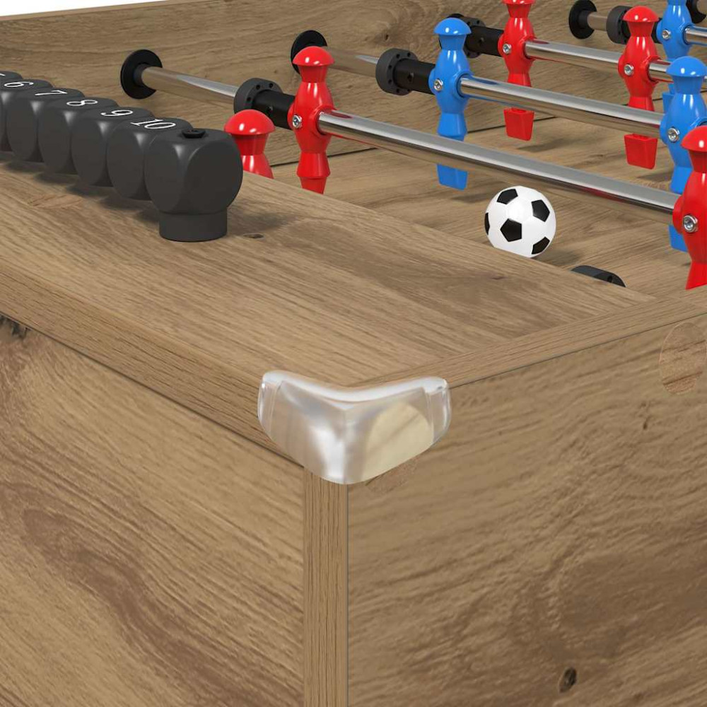 Produktbild för Foosballbord Artisan Ek 125 x 60,5 x 80 cm Konstruerat trä