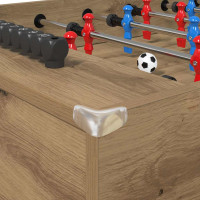 Produktbild för Foosballbord Artisan Ek 125 x 60,5 x 80 cm Konstruerat trä