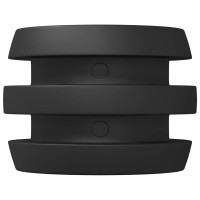 Produktbild för Foosball Bord Bumpers 16 pcs Svart 3 x 3 x 2 cm TPE