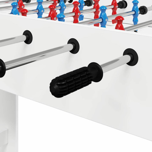 vidaXL Foosball-bordshandtag 10 pcs Svart 2,8 x 2,8 x 9,3 cm PP