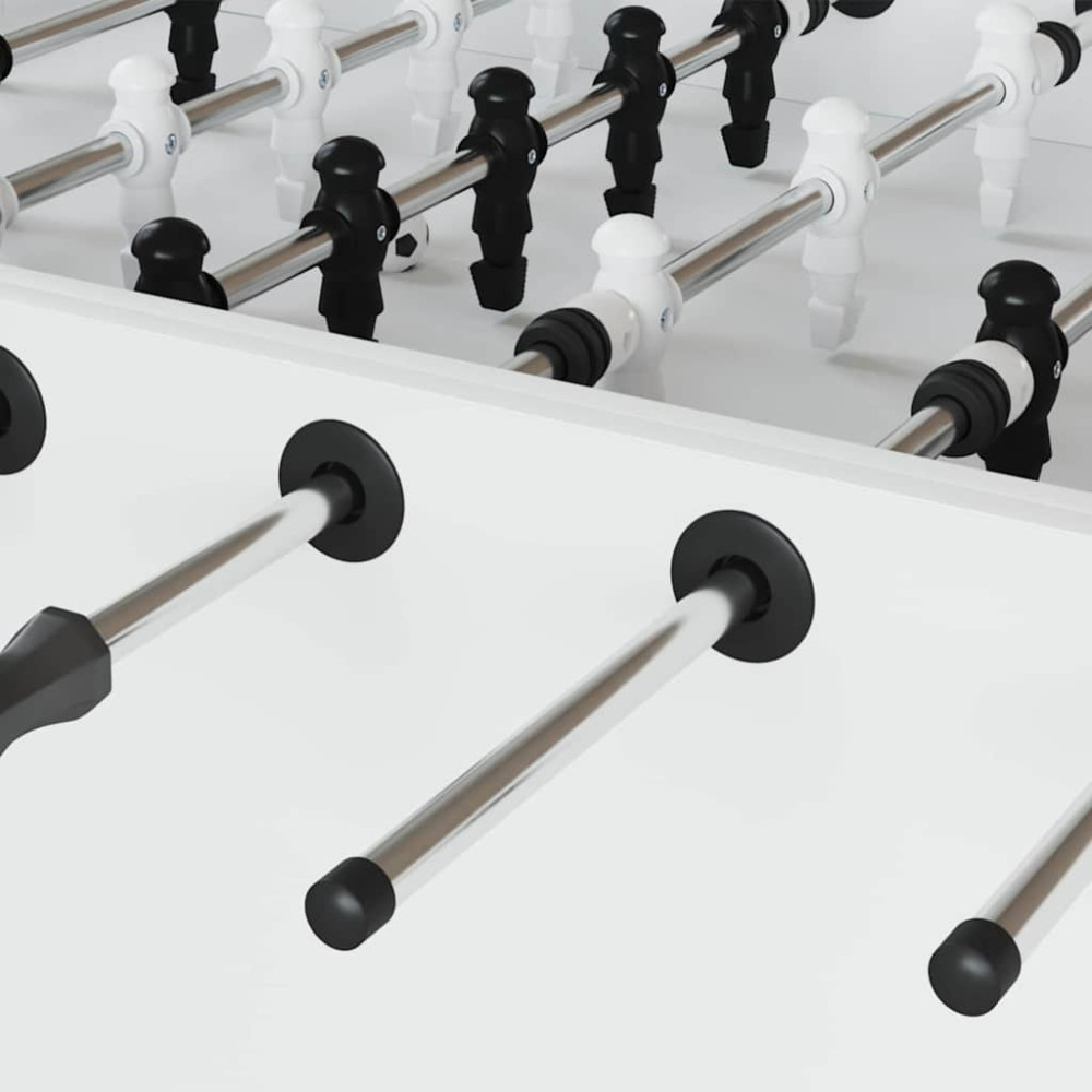 Produktbild för Foosball Bord Lager 10 pcs Svart 3 x 3 x 2,1 cm PP