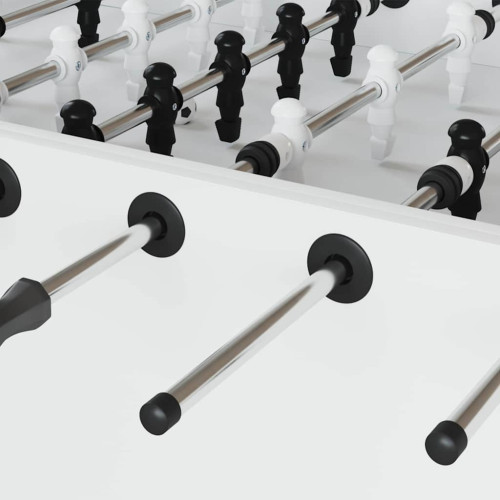 vidaXL Foosball Bord Lager 10 pcs Svart 3 x 3 x 2,1 cm PP