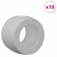 Produktbild för Foosball Bord Lager 10 pcs Svart 3 x 3 x 2,1 cm PP