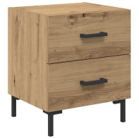 Produktbild för Nattduksbord Artisan Ek 40 x 35 x 47,5 cm Konstruerat trä