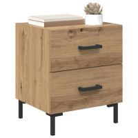 Produktbild för Nattduksbord Artisan Ek 40 x 35 x 47,5 cm Konstruerat trä