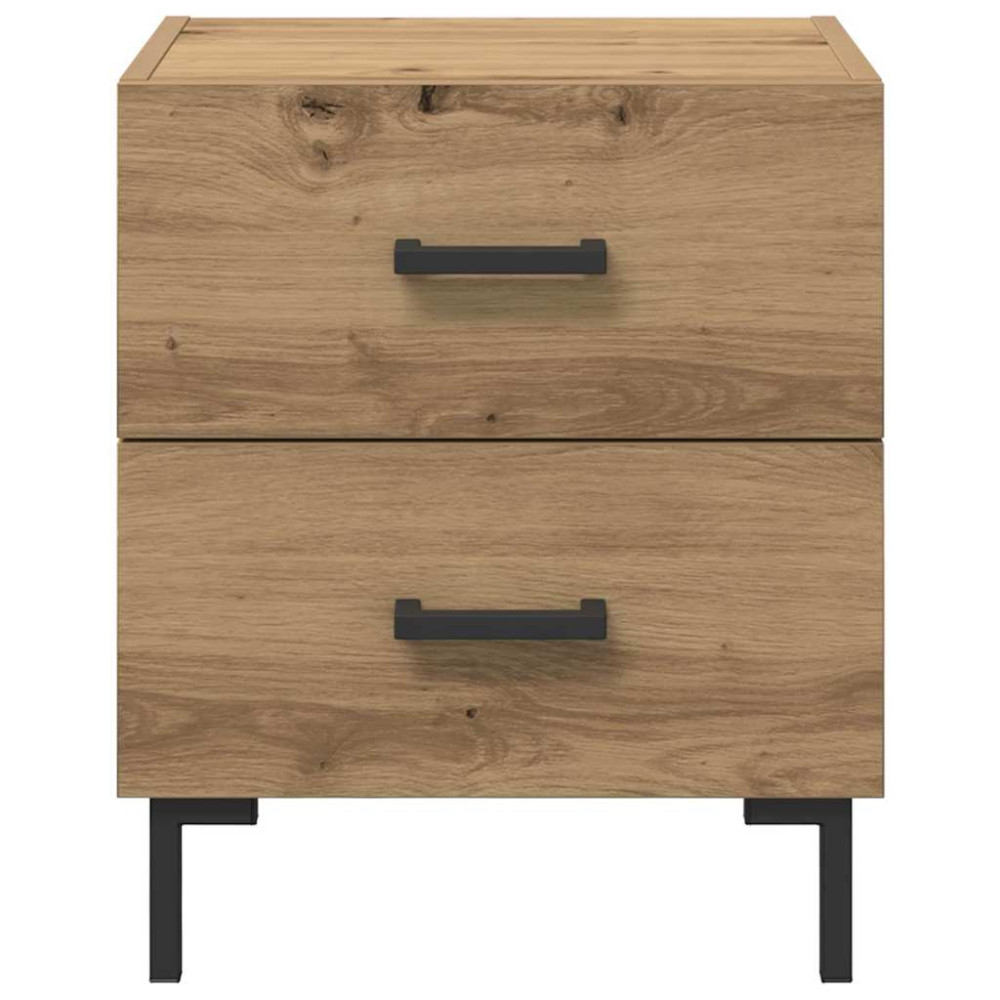Produktbild för Nattduksbord Artisan Ek 40 x 35 x 47,5 cm Konstruerat trä
