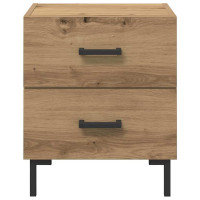 Produktbild för Nattduksbord Artisan Ek 40 x 35 x 47,5 cm Konstruerat trä