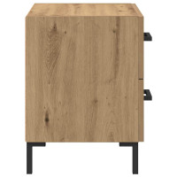 Produktbild för Nattduksbord Artisan Ek 40 x 35 x 47,5 cm Konstruerat trä