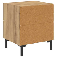 Produktbild för Nattduksbord Artisan Ek 40 x 35 x 47,5 cm Konstruerat trä