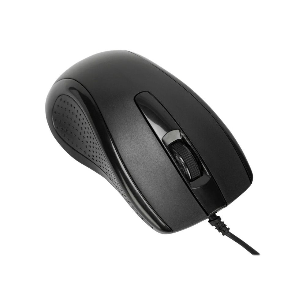 Produktbild för Targus Full-Size - mus - antimikrobiell - USB - svart