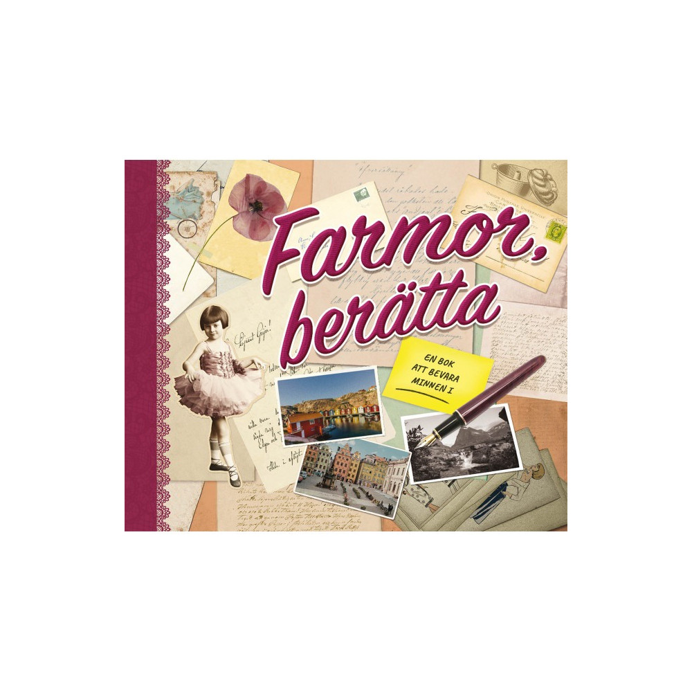 Produktbild för Farmor, berätta (inbunden)