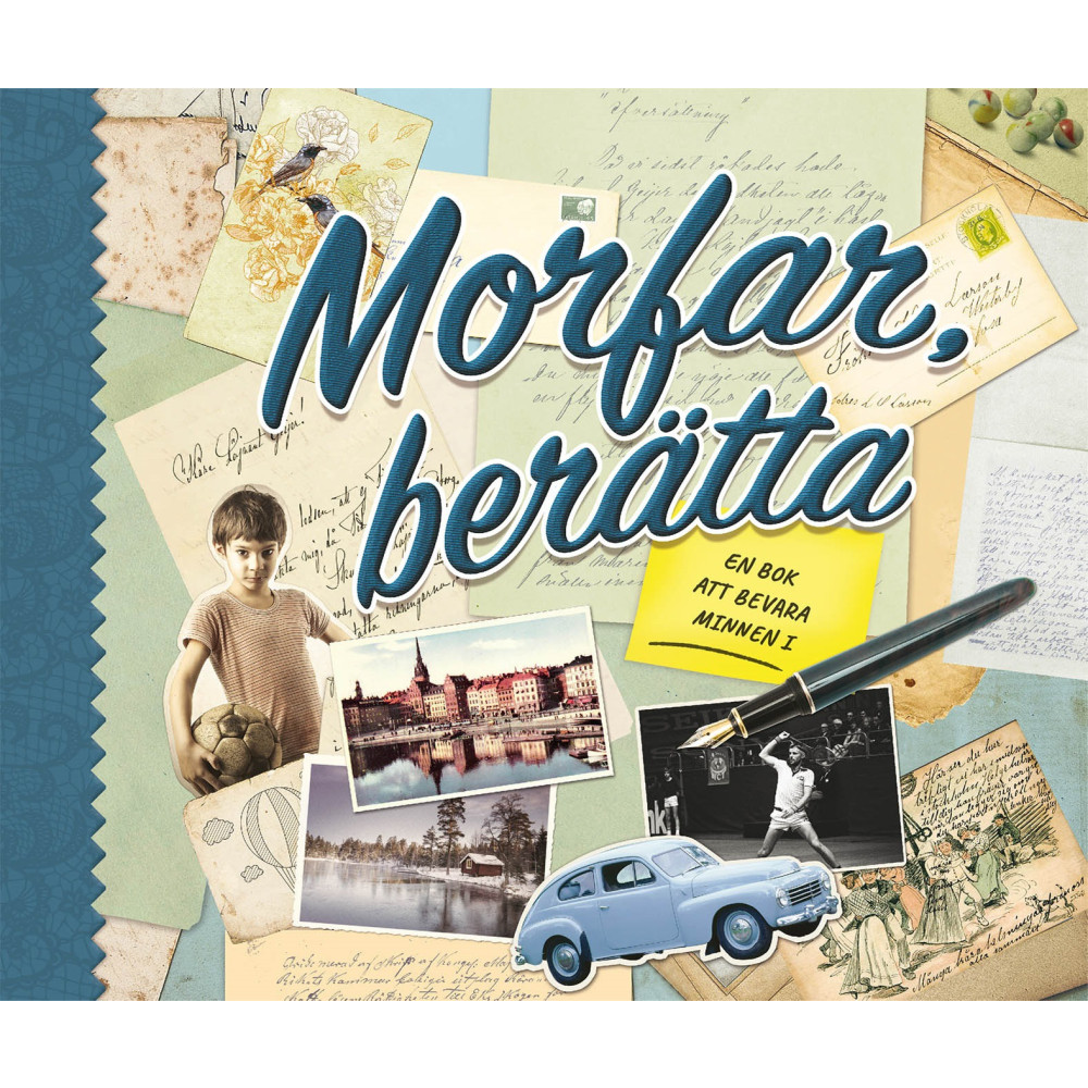 Produktbild för Morfar, berätta (inbunden)