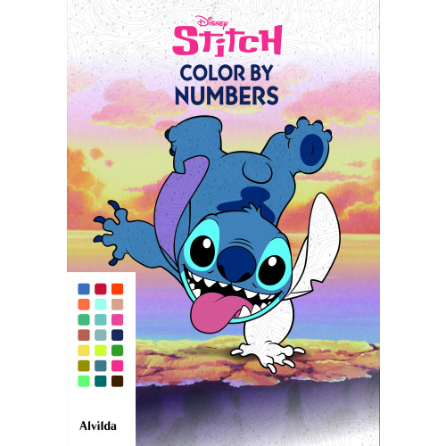 Alvilda Disney - Color by Numbers - Stitch (häftad)