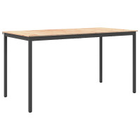 Produktbild för Barbord Naturfärg 200 x 100 x 105 cm Massiv furu