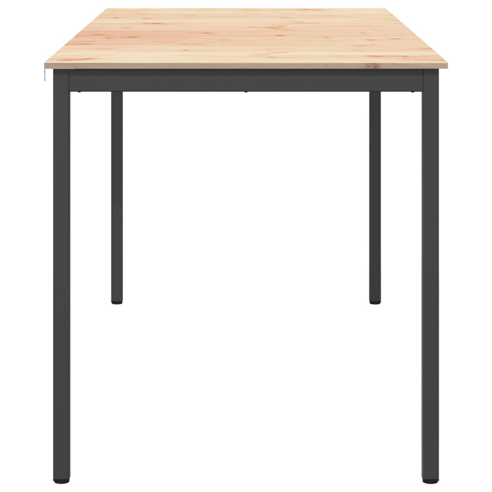 Produktbild för Barbord Naturfärg 200 x 100 x 105 cm Massiv furu