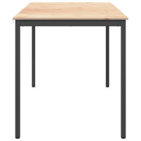 Produktbild för Barbord Naturfärg 200 x 100 x 105 cm Massiv furu