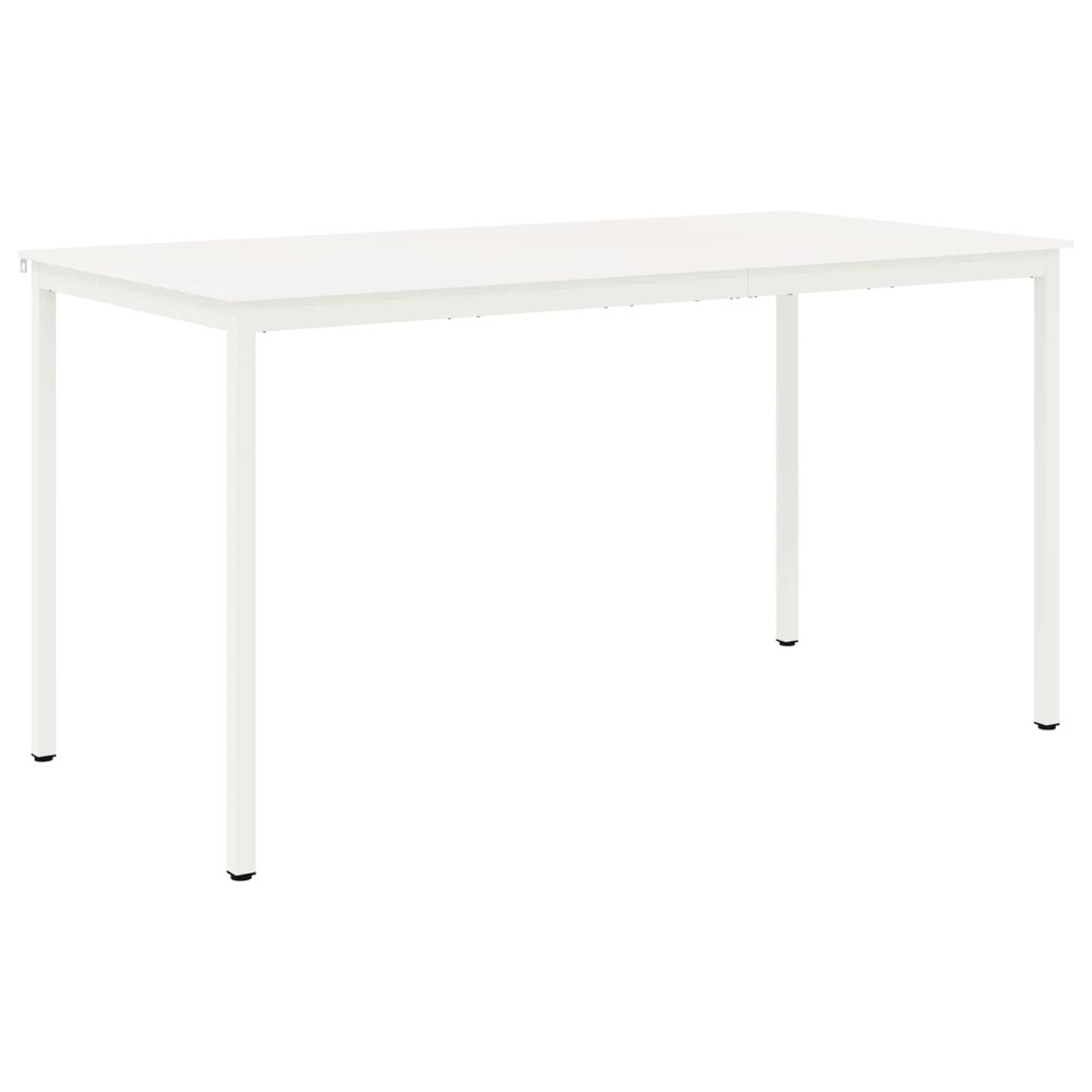 Produktbild för Barbord Vit 200 x 100 x 105 cm Massiv furu
