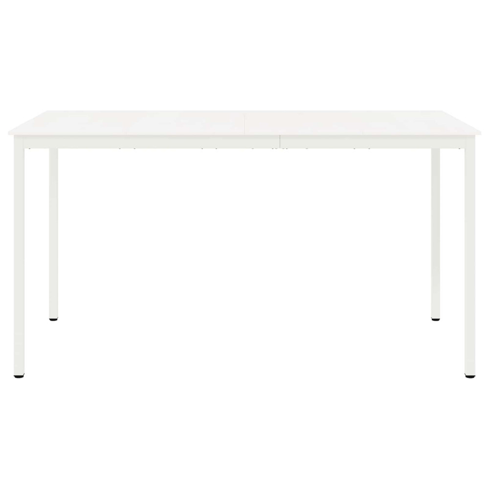 Produktbild för Barbord Vit 200 x 100 x 105 cm Massiv furu