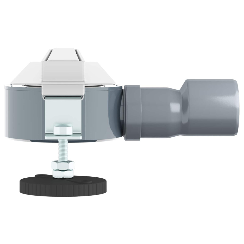 Produktbild för 360° Duschavlopp med smal modell Silver 50 cm