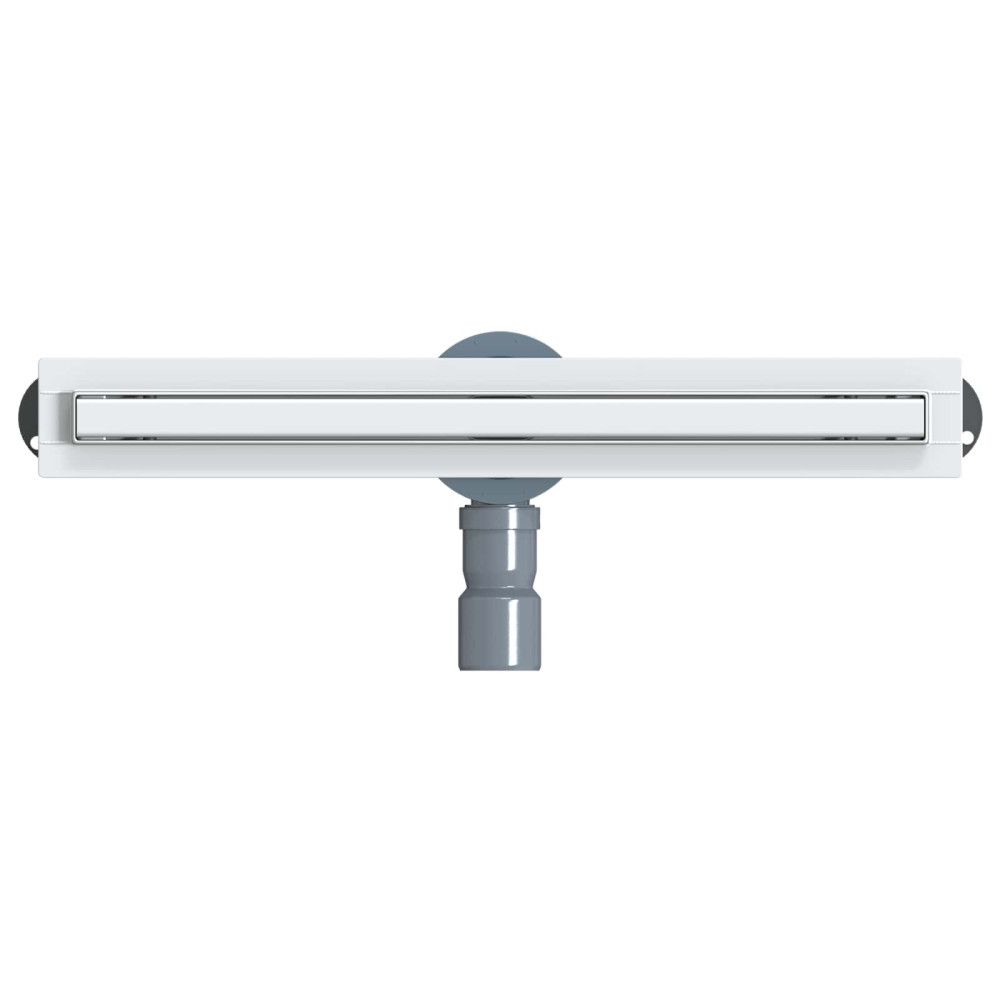 Produktbild för 360° Duschavlopp med smal modell Silver 50 cm