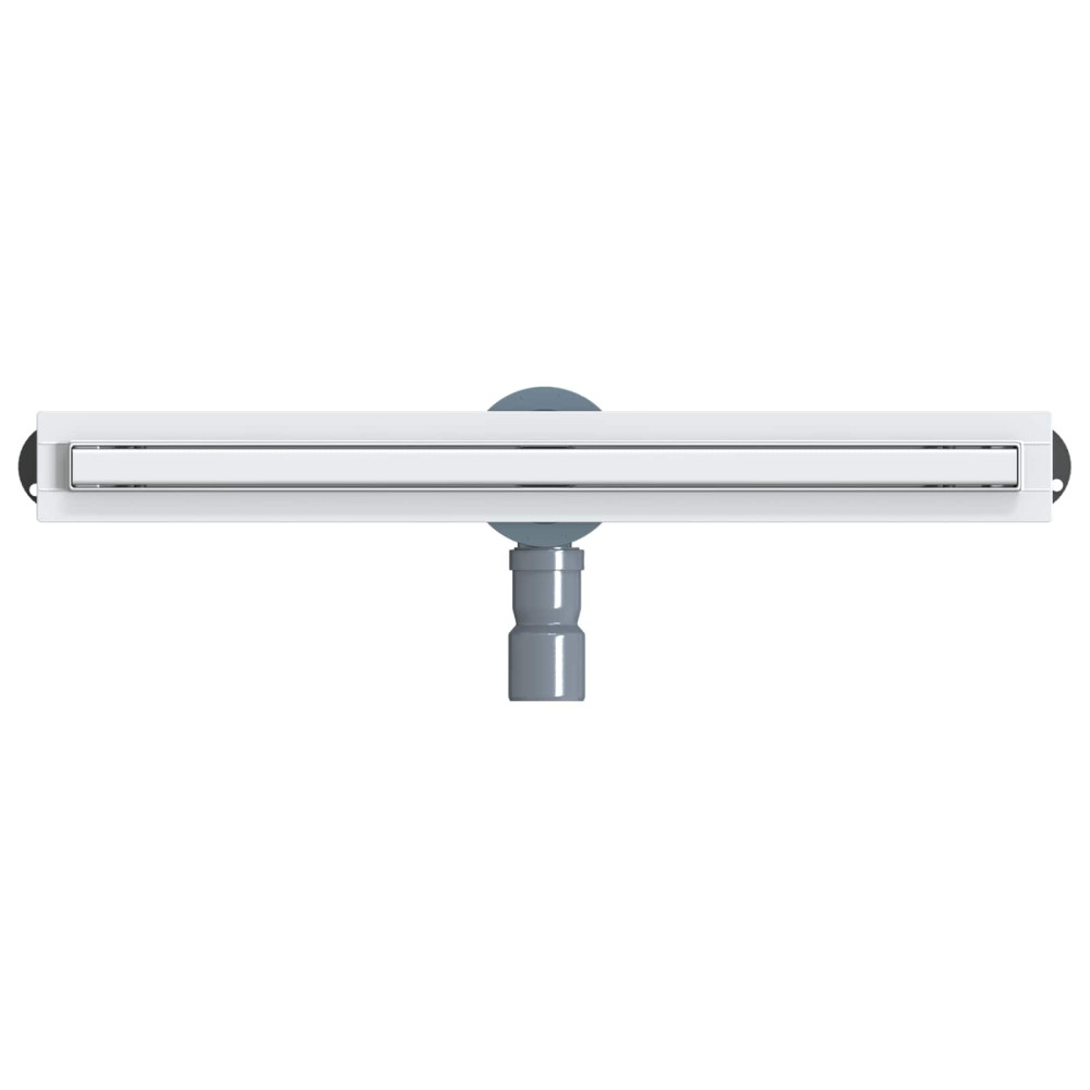 Produktbild för 360° Duschavlopp med smal modell Silver 60 cm