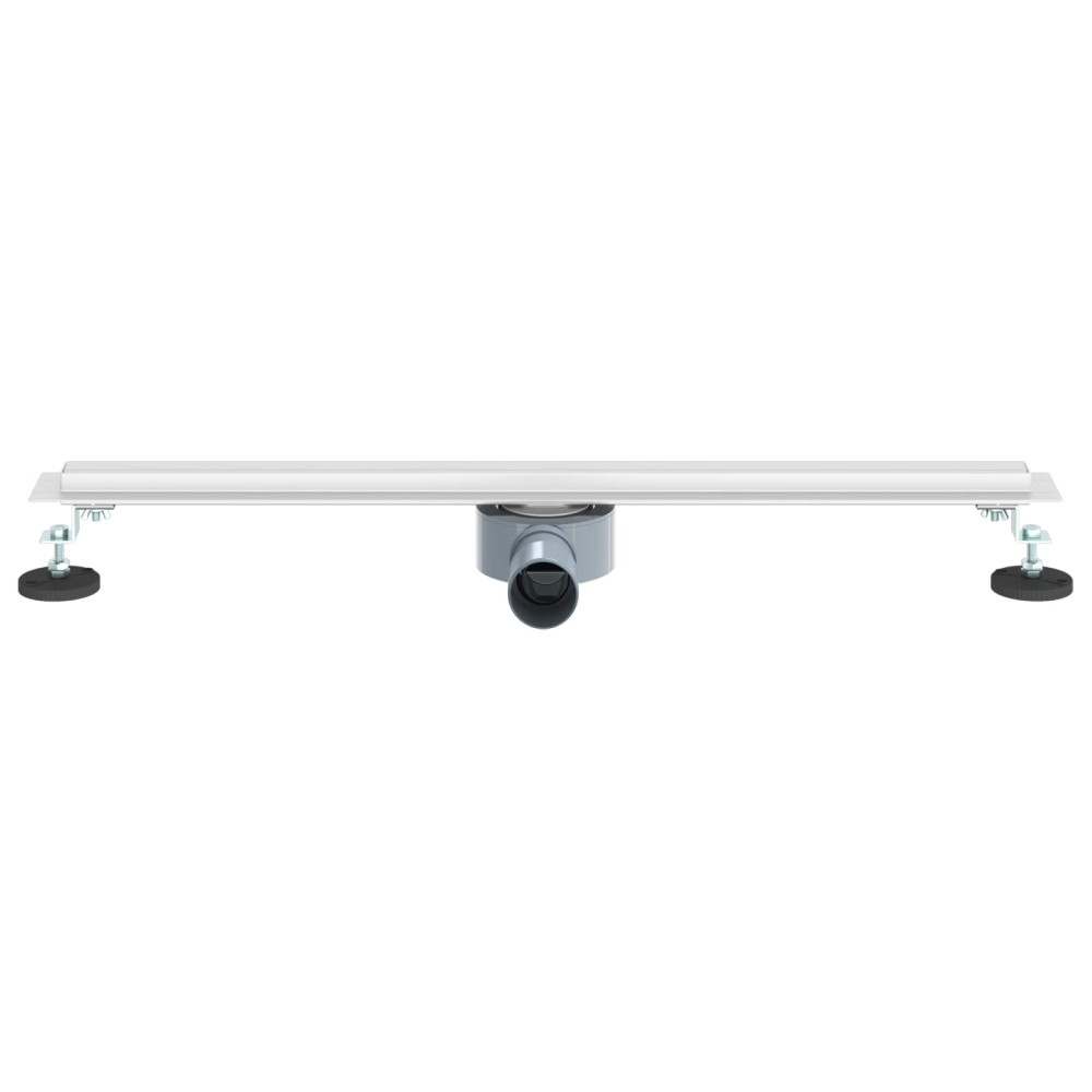 Produktbild för 360° Duschavlopp med smal modell Silver 70 cm