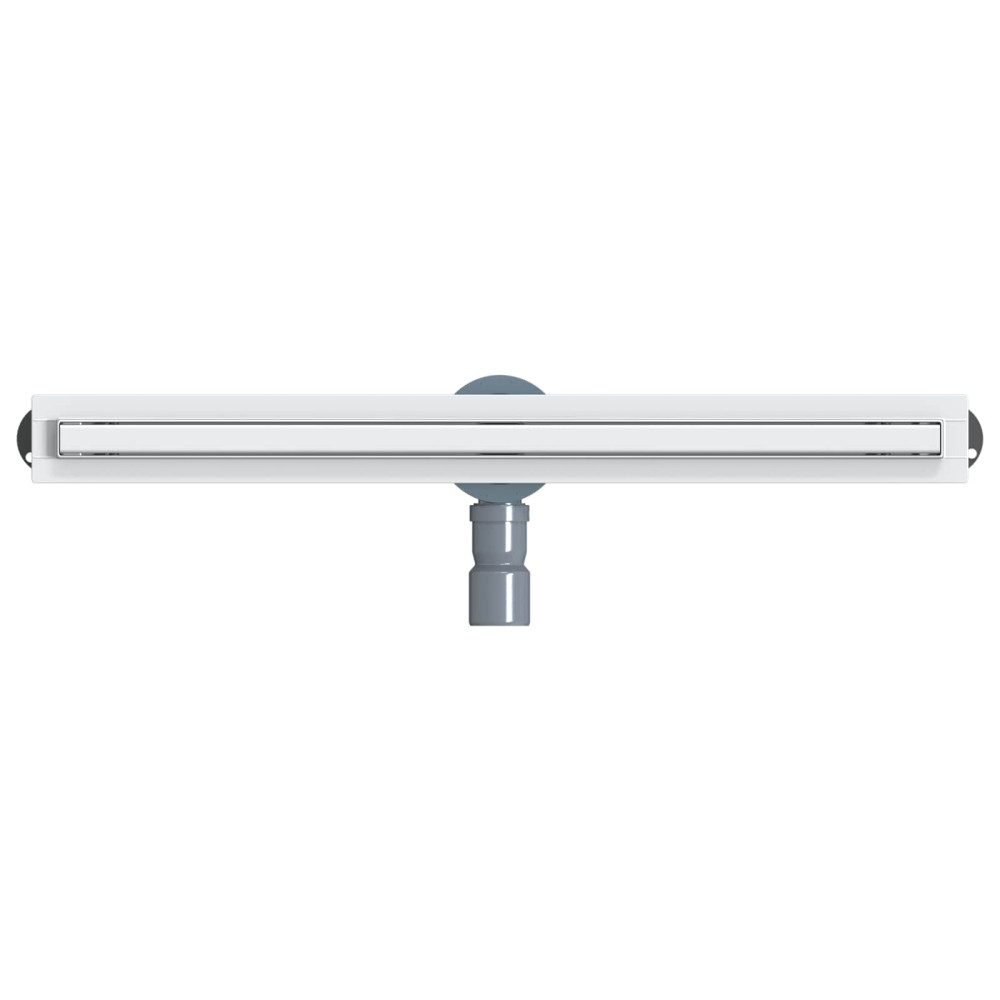 Produktbild för 360° Duschavlopp med smal modell Silver 70 cm
