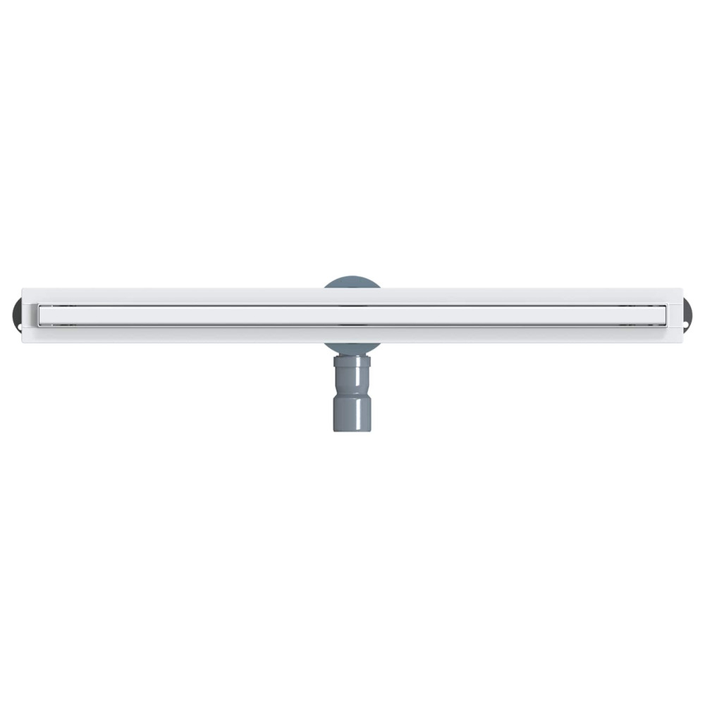 Produktbild för 360° Duschavlopp med smal modell Silver 80 cm