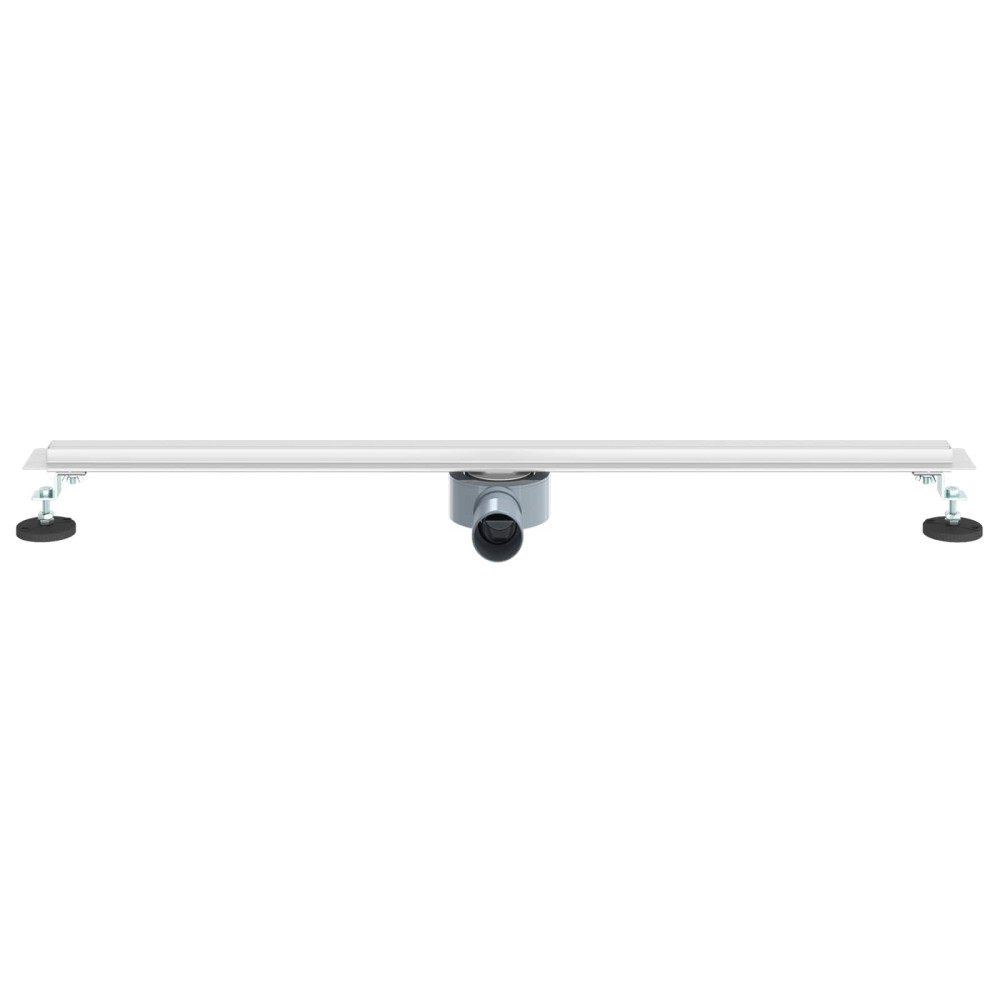 Produktbild för 360° Duschavlopp med smal modell Silver 90 cm